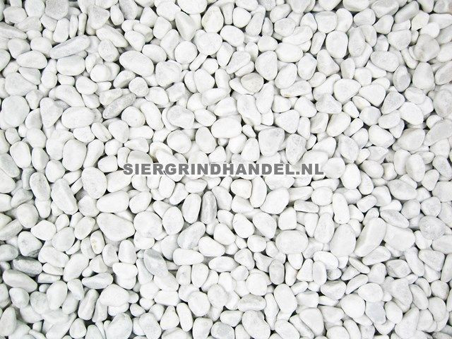 CARRARA siergrind en siersplit - bigbag of losgestort - GRATIS levering