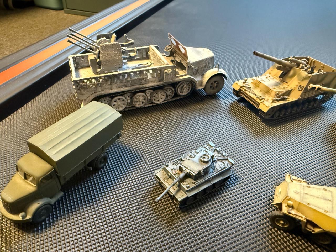 WW2 duitse modellen tank - voertuigen