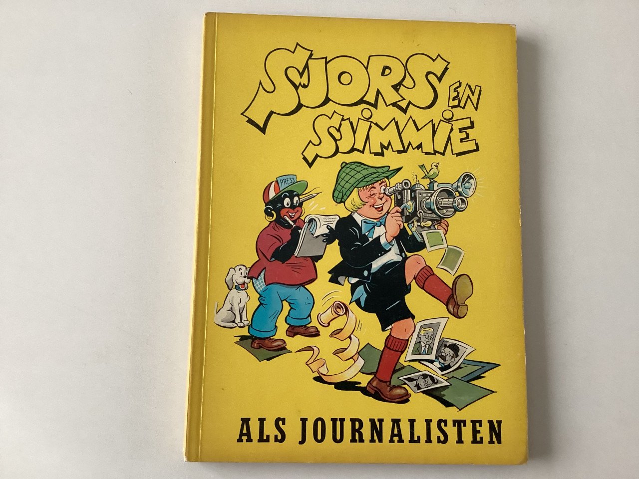 Verschillende stripboekjes van Sjors en Sjimmie.