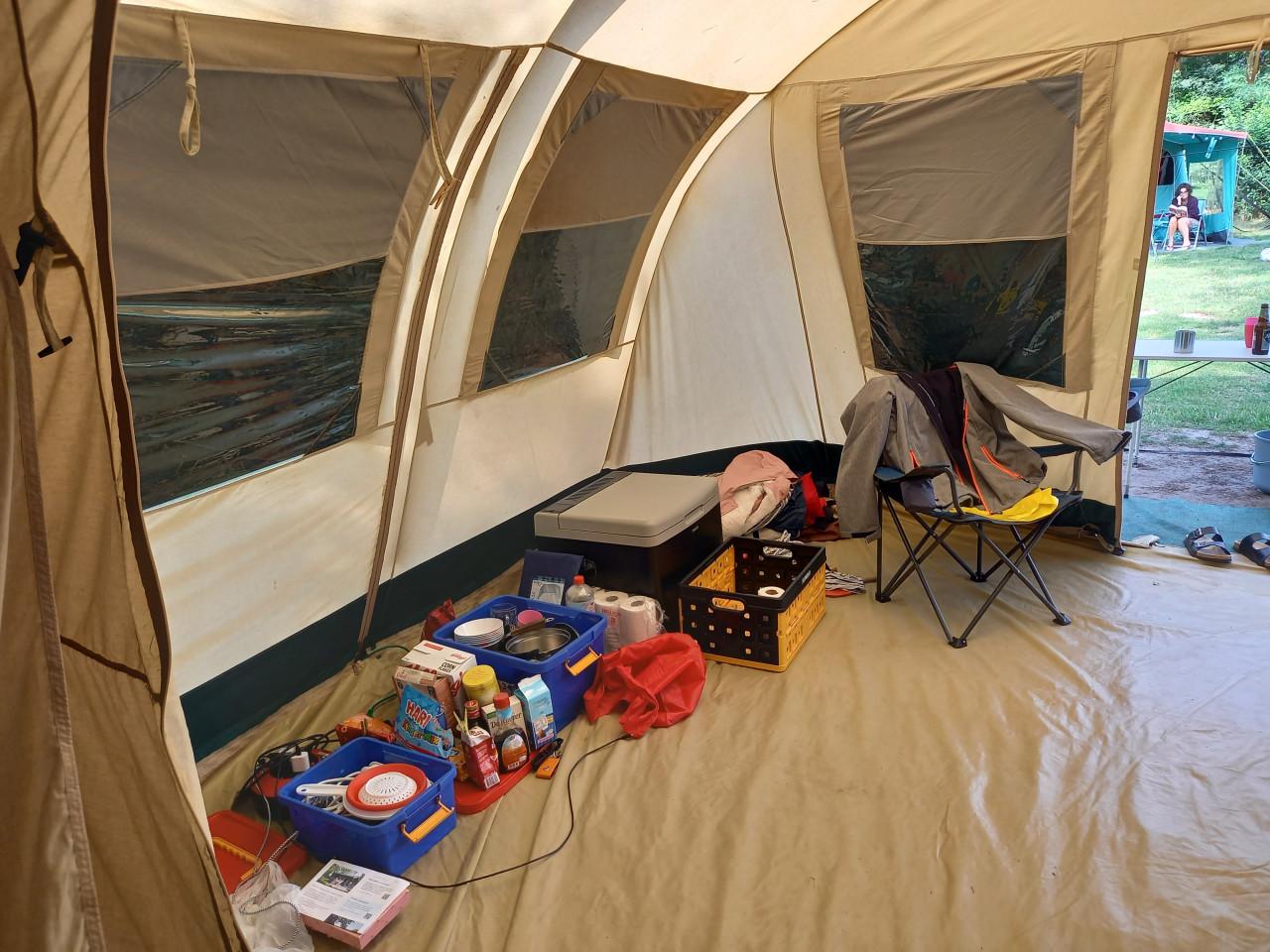 Familie koepel tent