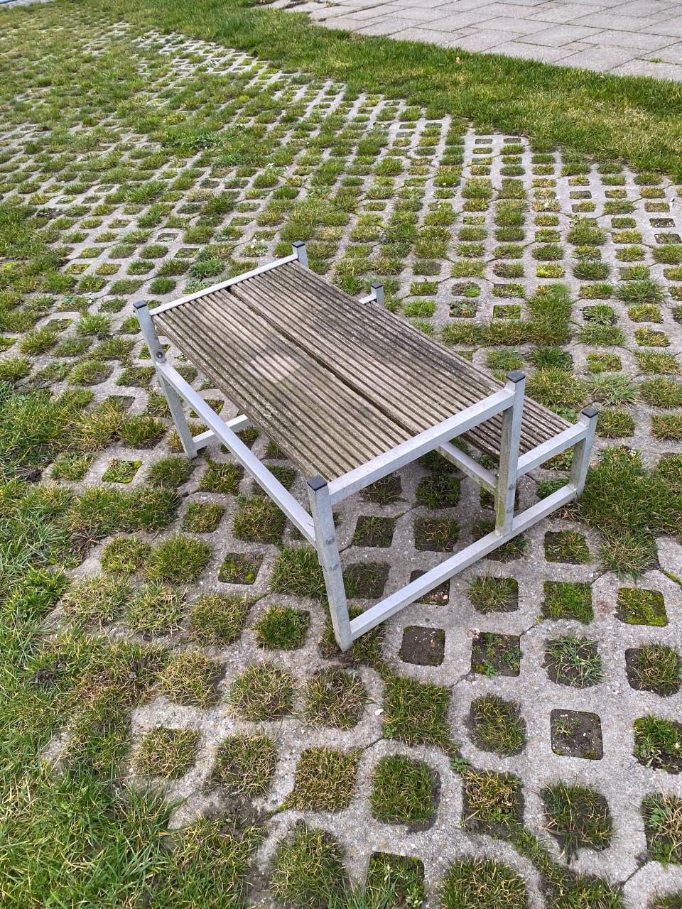 Aluminium opstap stacaravan