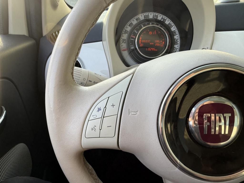 Fiat 500 0.9 twinair turbo lounge panoramadak 3-drs