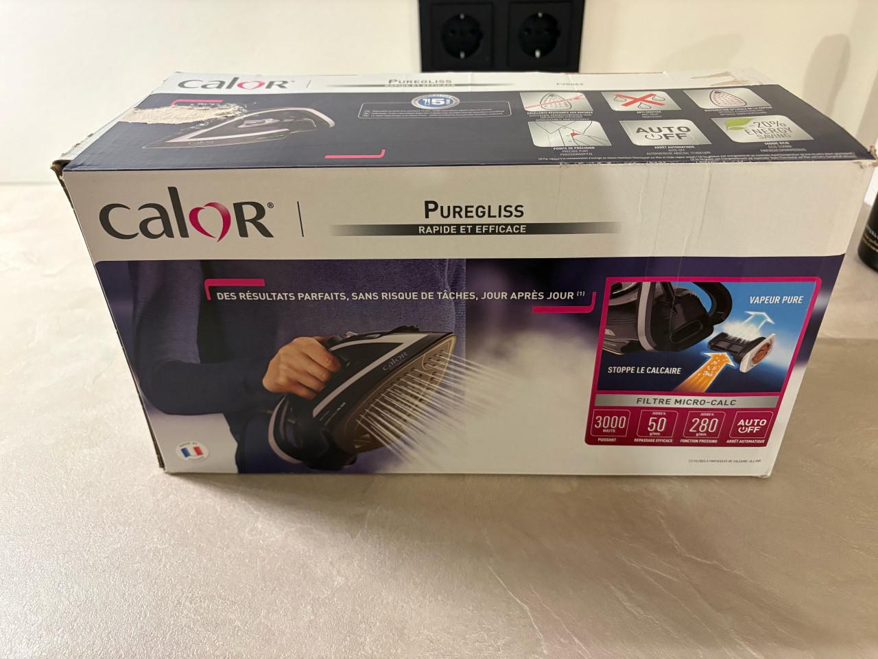 Calor puregliss stoomstrijkijzer