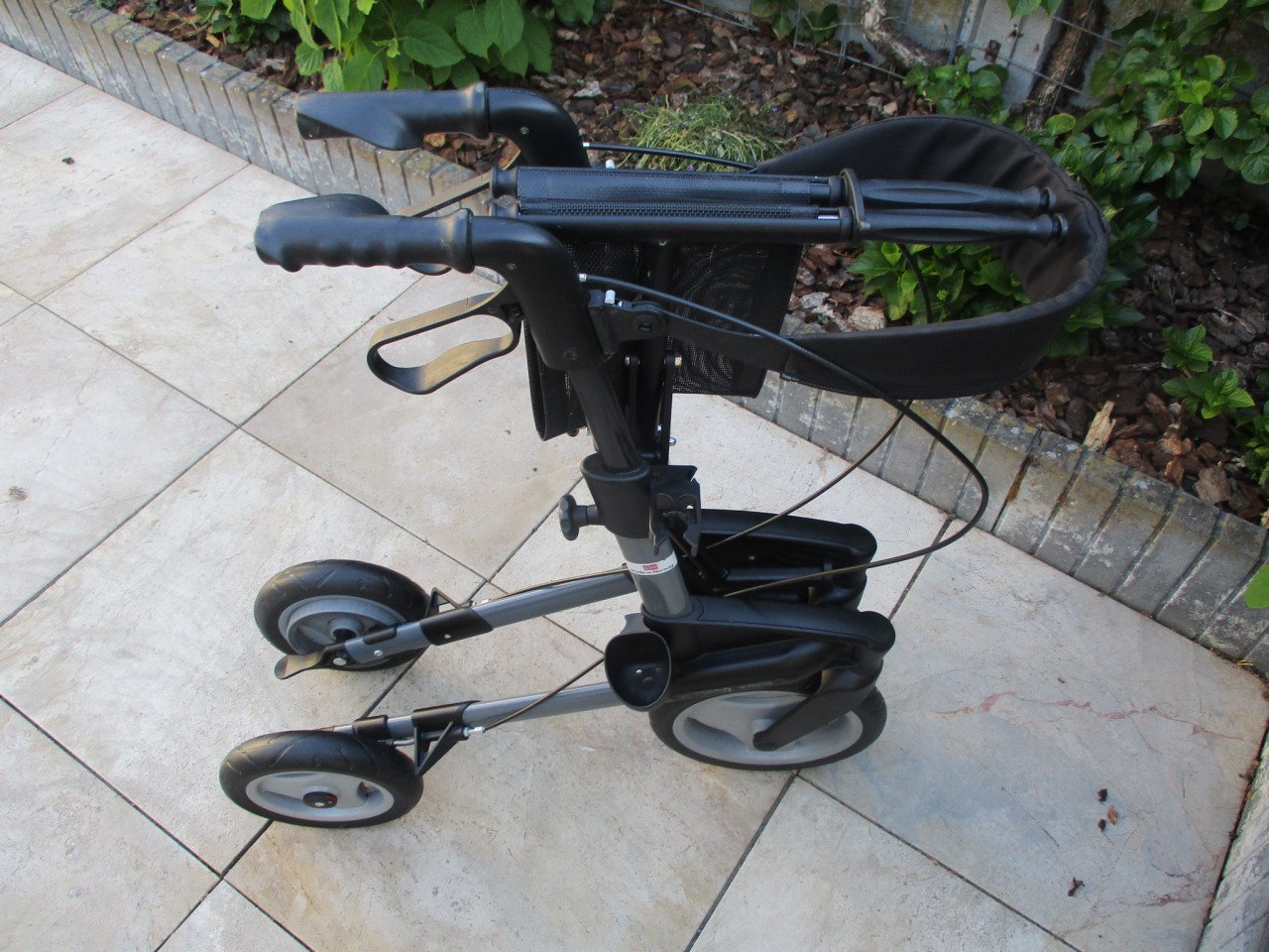 Zgan Topro Olympos opvouwbare lichtgewicht rollator met grote wielen