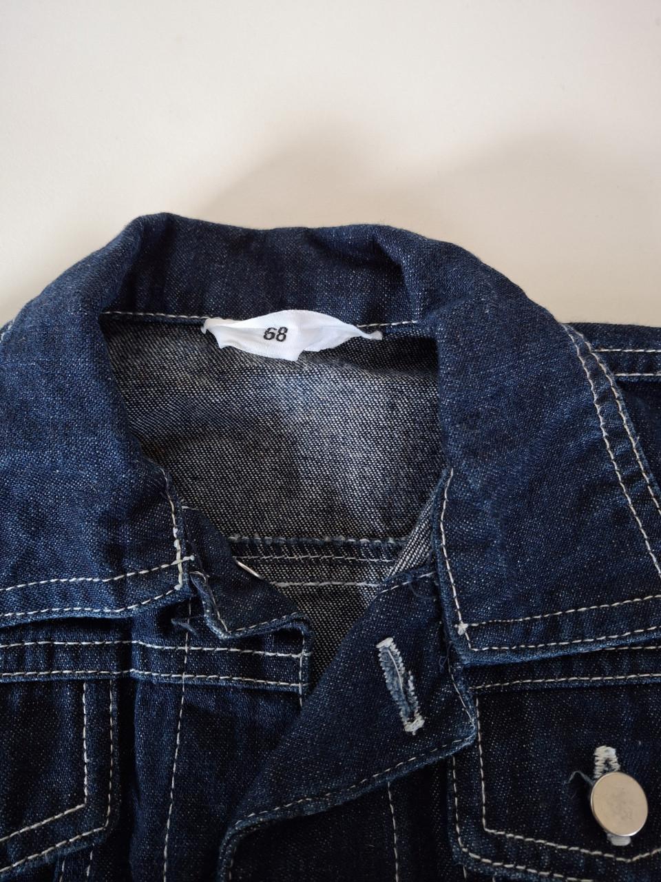 Baby spijkerjasje voor jongetje maat 68