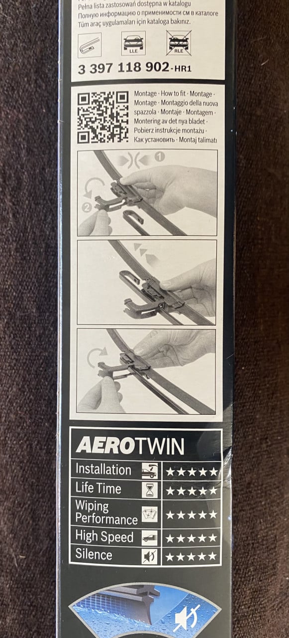 Bosch Ruitenwissers Aerotwin