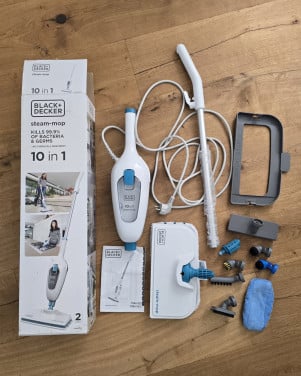 10 in 1 Steam-mop Black & Decker FSMH13E10-QS