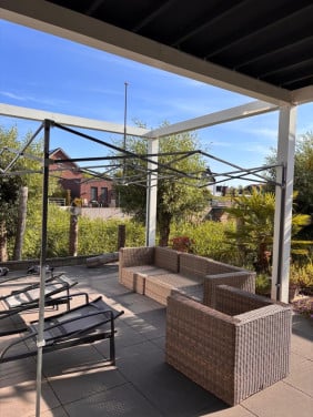 E-Z up Vantage partytent frame + verrijdbare opbergtas