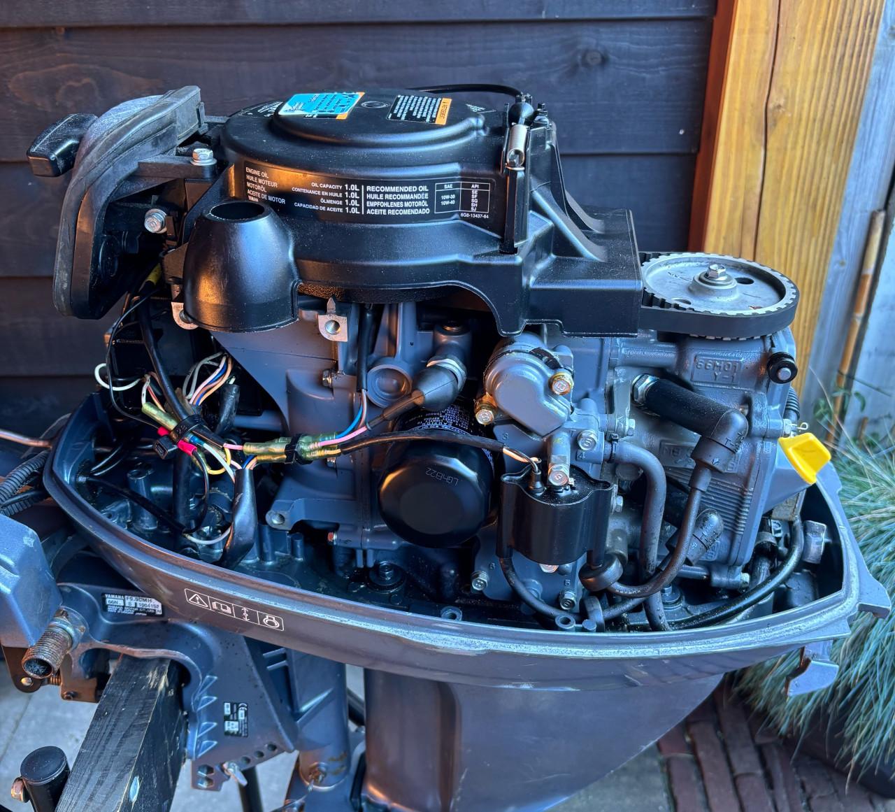 Yahama 15 pk 4takt buitenboordmotor kortstaart