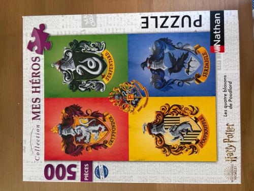 Puzzel nathan - harry potter - 500 stukjes