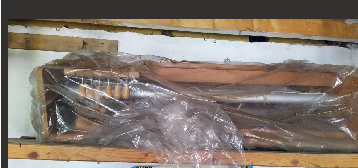 Weefgetouw klein staand model 6 schachten