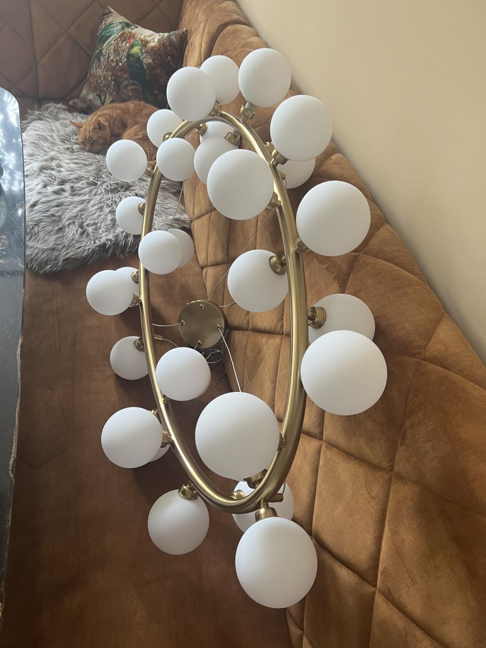 Hanglamp Etlite white gold