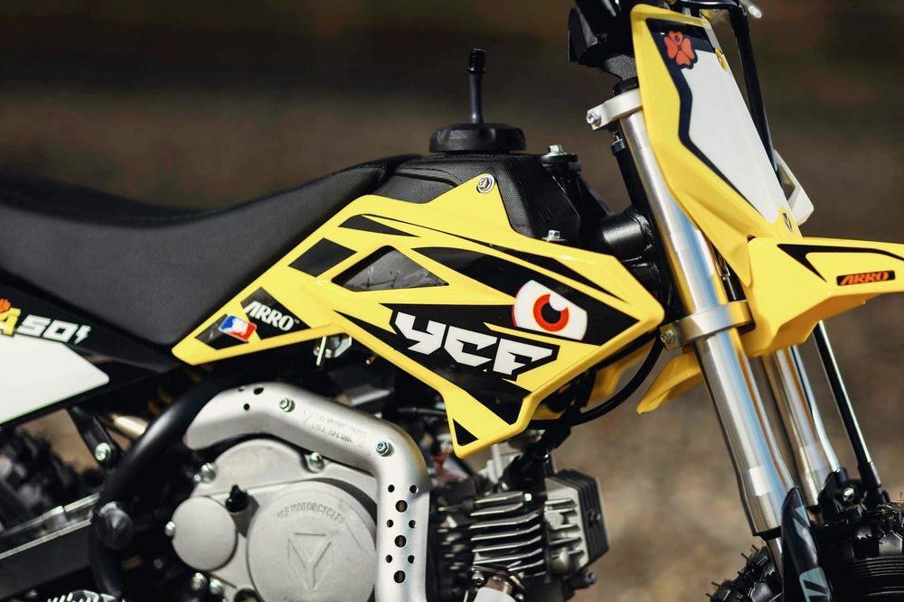 Nieuwe YCF 50 met electrische start