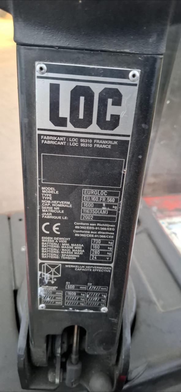 Elektrische palletheffer