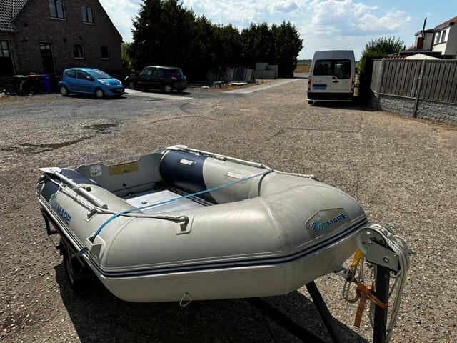 Viamare 330 rubber boot inclusief trailer