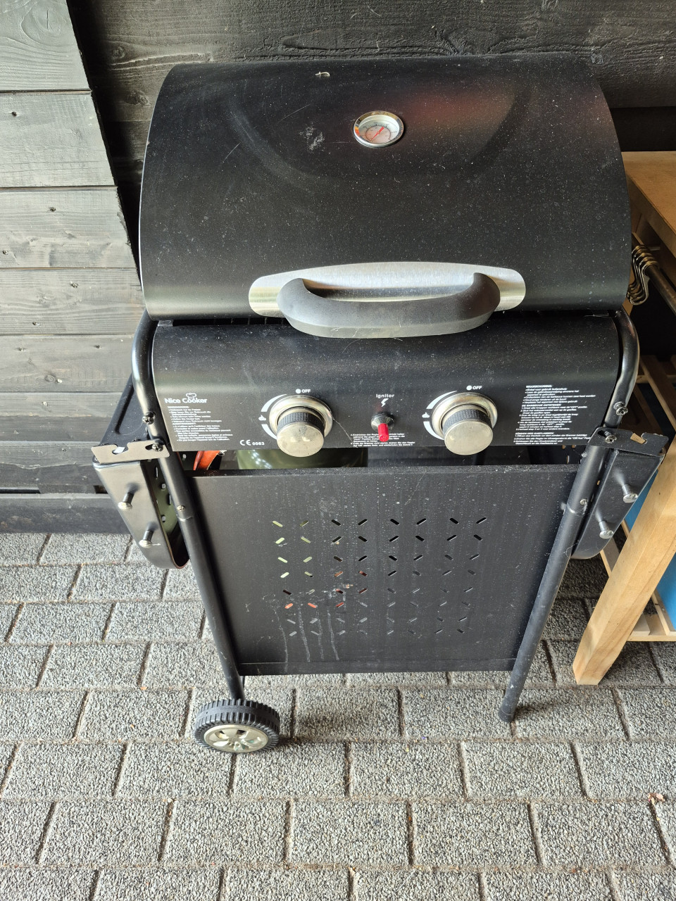 BBQ op gas