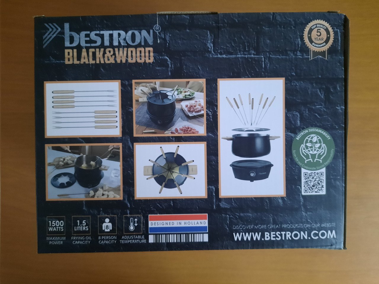 Te koop: Elektrische Fondueset (NIEUW)