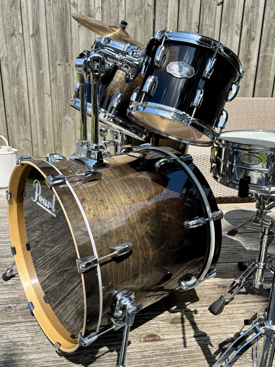 Compleet professioneel pearl vision drumstel