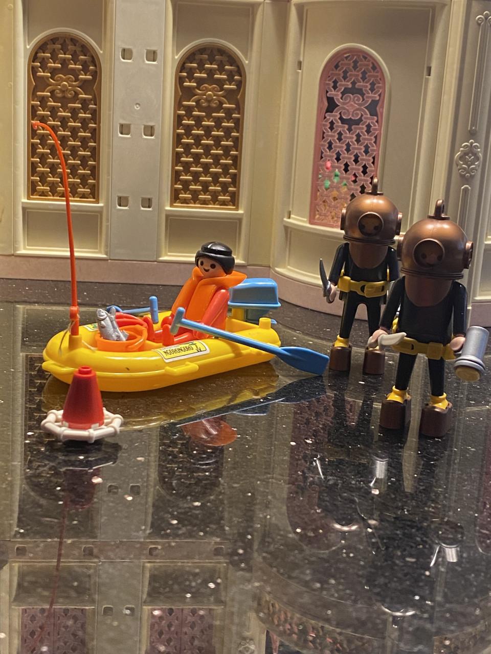 Playmobil boot duikers