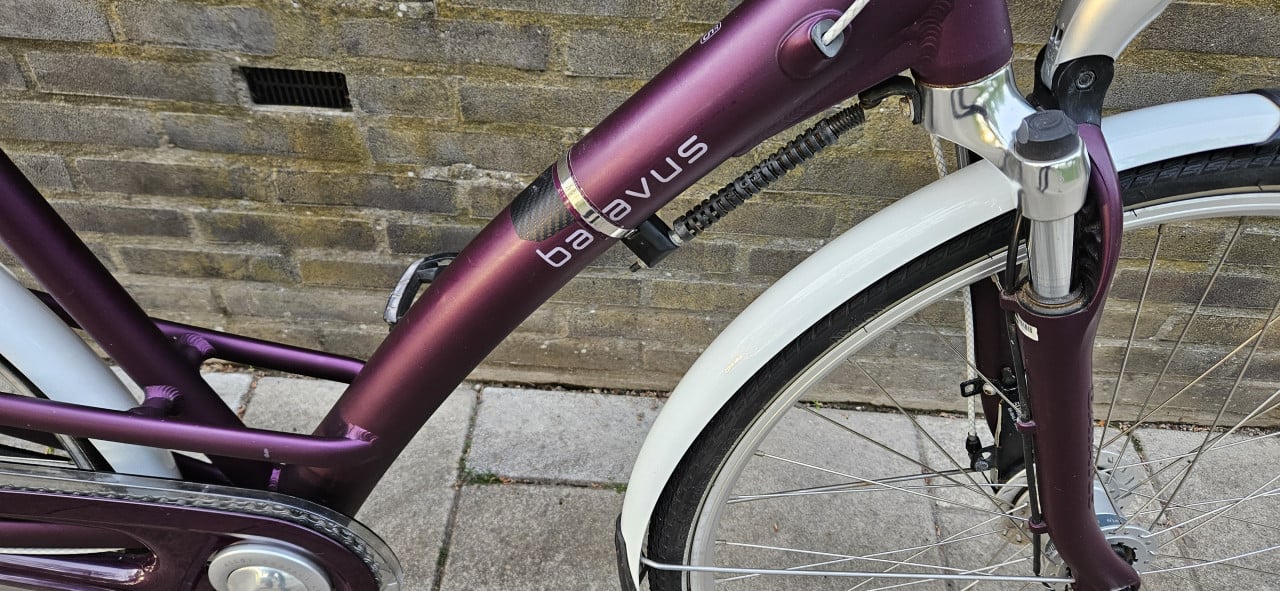 Batavus damesfiets unieke kleur