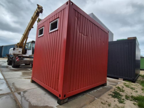 10ft toiletunit / sanitairunit / wc unit / mobiel toilet