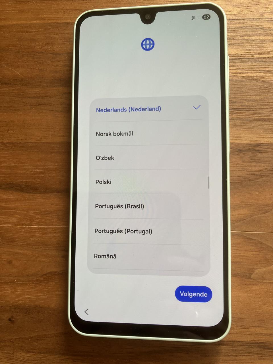 Samsung Galaxy A16 met 43 euro prepaid tegoed