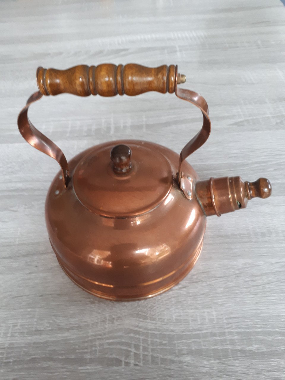 Koperen keteltje