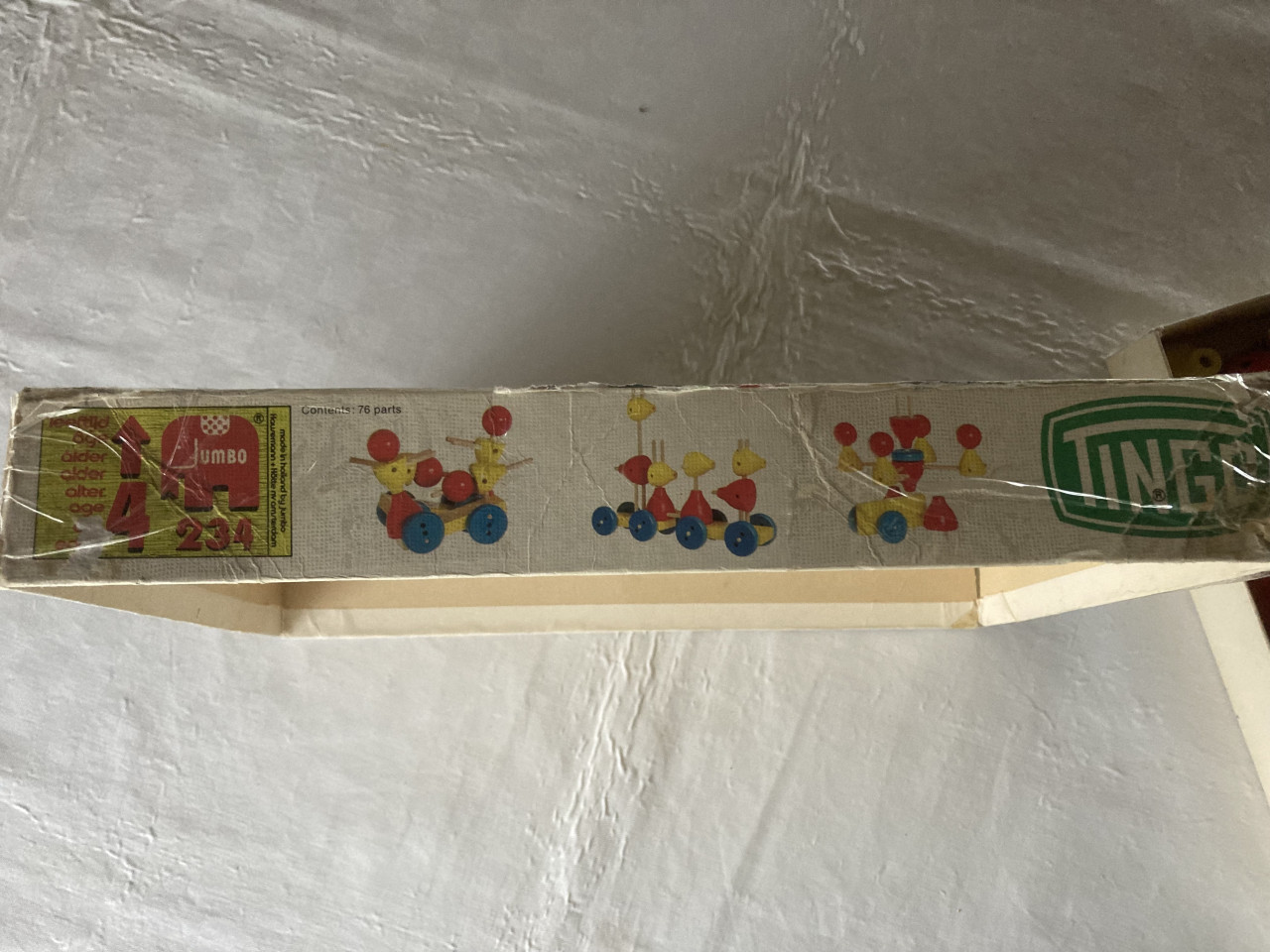 Vintage Jumbo Tingo houten constructie blokken