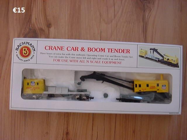 Bachmann Kraan Set N-Spoor in O.V.P. Nieuw