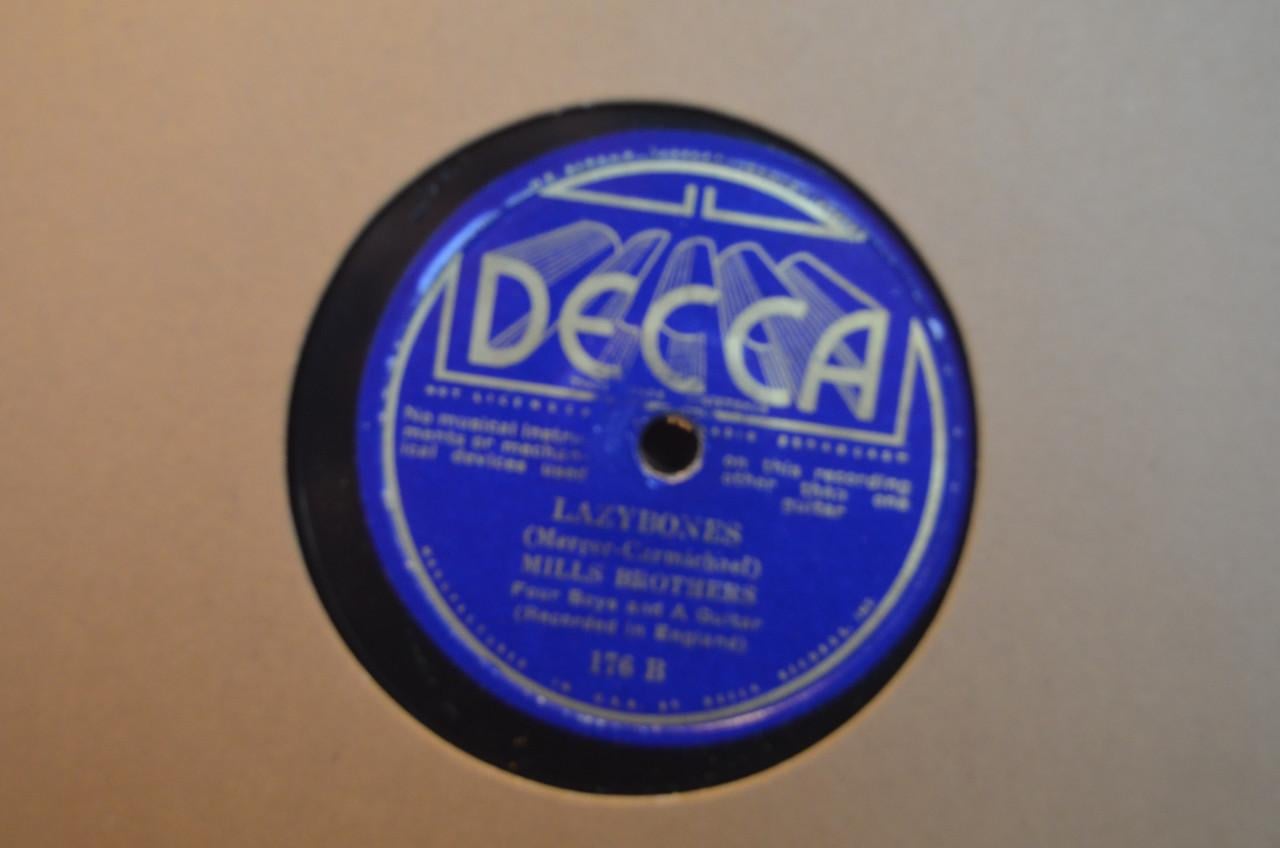 Bijzondere 78rpm Mills Brothers (2)