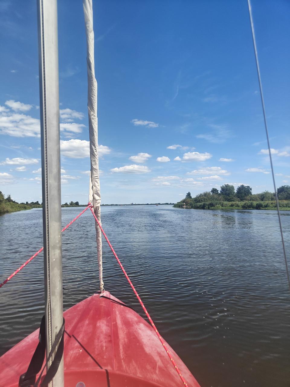 Zeilboot stern