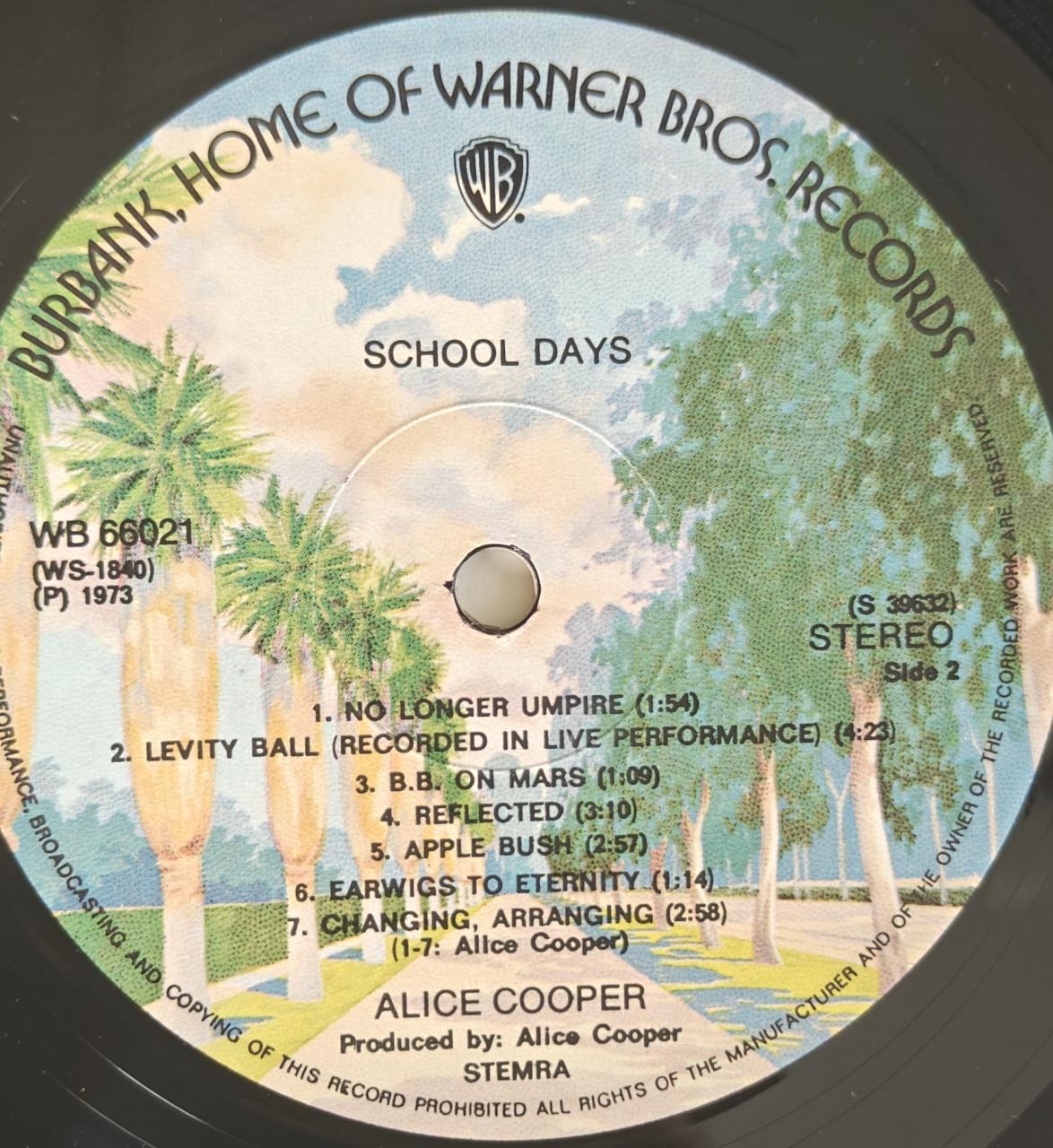 Te Koop LP Alice Cooper - School Days
