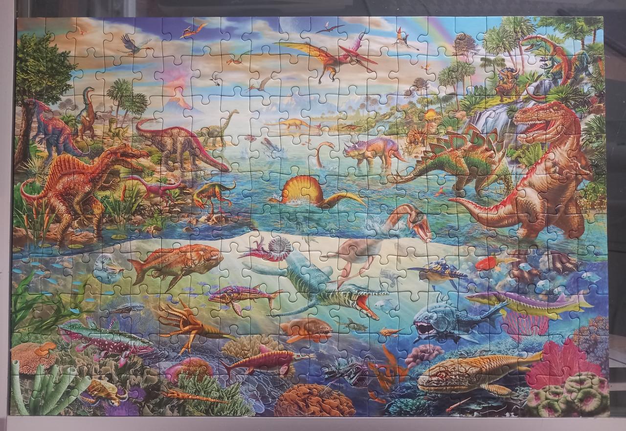 Dino puzzel
