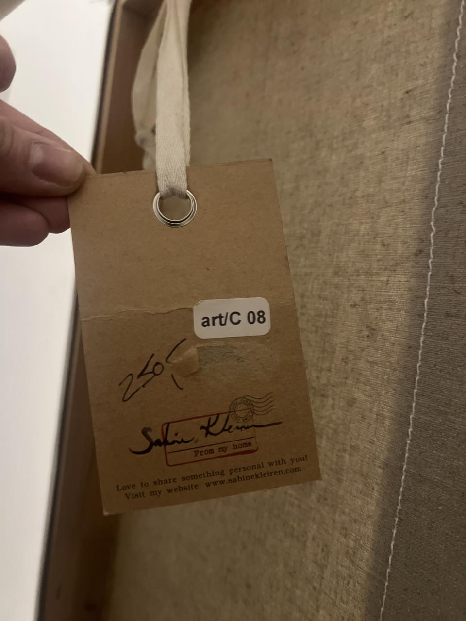 Wanddecoratie kunst 1x1 sabine kleiren