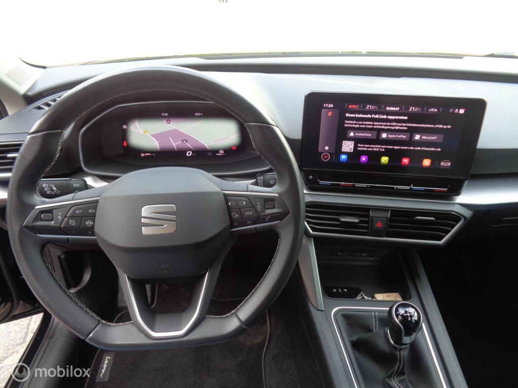 Seat Leon Sportstourer 1.5 tsi style business/airco/lm velgen/carplay/pdc/c