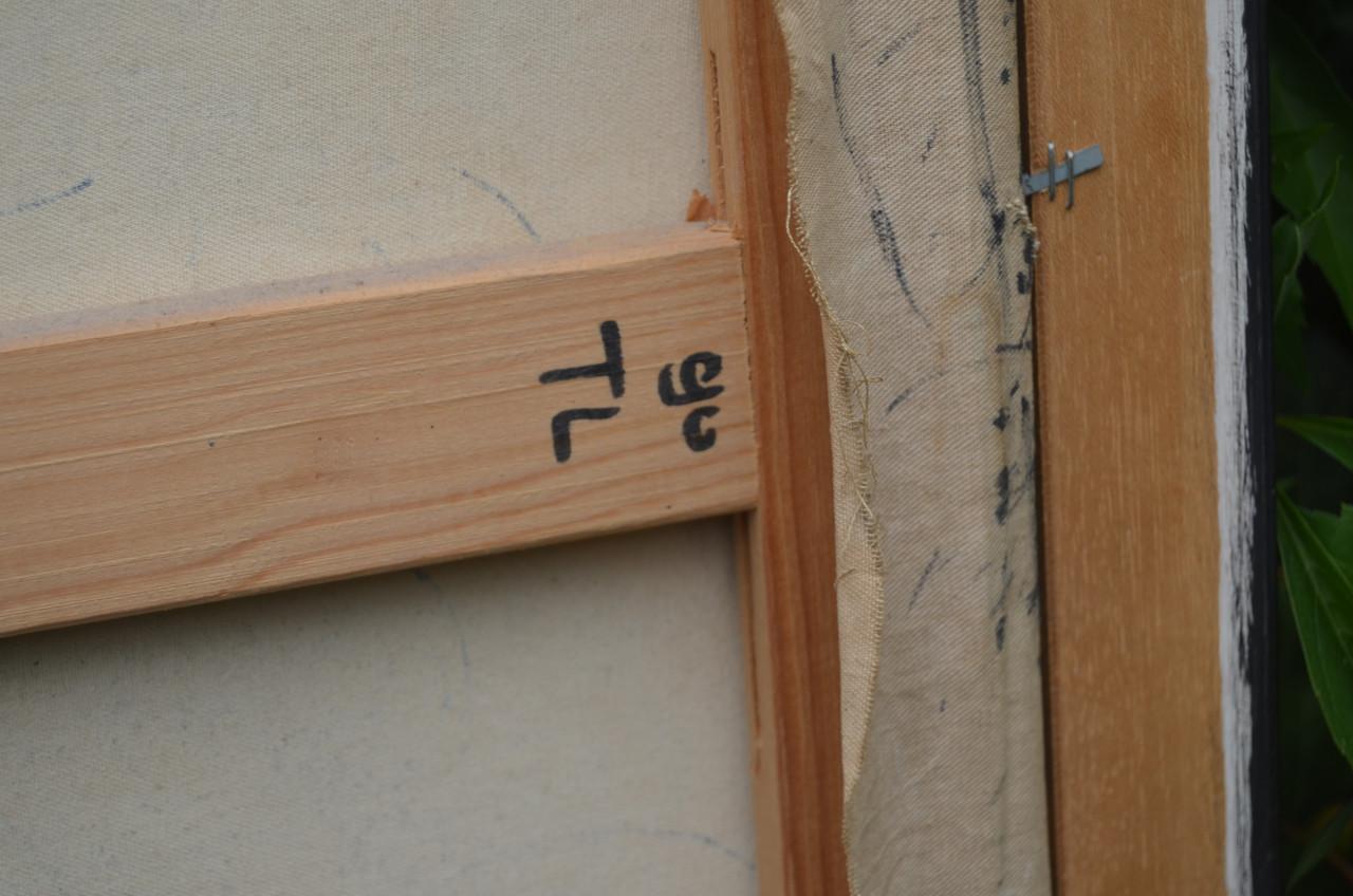 Twee prachtige enorme Balinese schilderijen, pendanten, gesigneerd