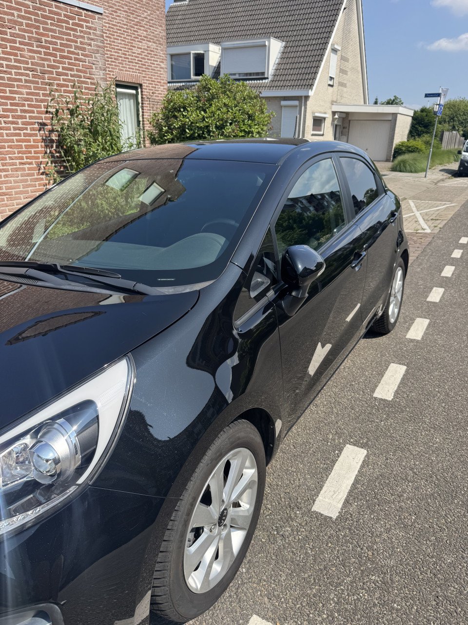 Kia Rio 1.2 5DRS 2017 Zwart Benzine