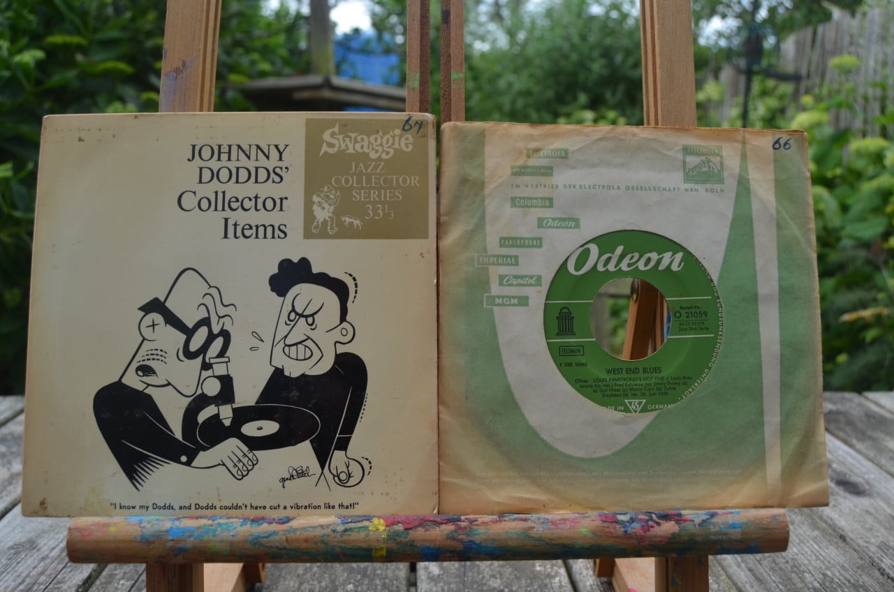 Ca. 80 Jazz singles jaren '50, '60, '70