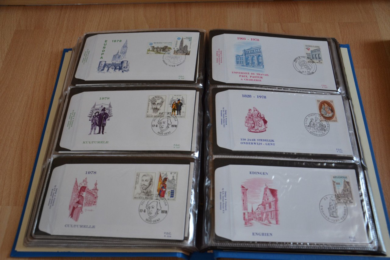 Postzegels Belgie