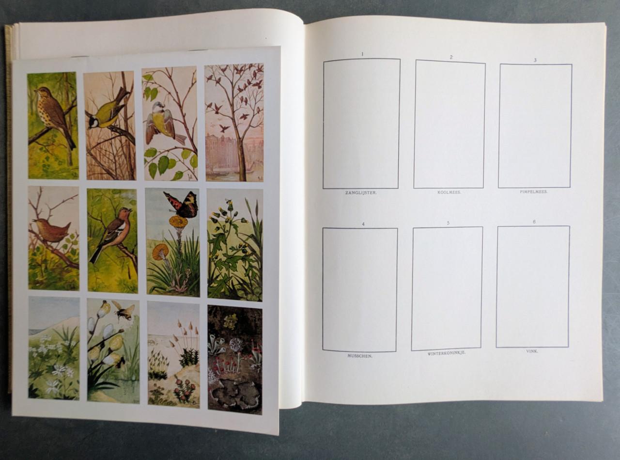 Vier Verkade albums+ bijbehorende plaatjes