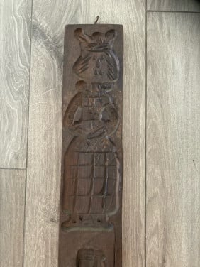 Grote dubbele speculaasplank