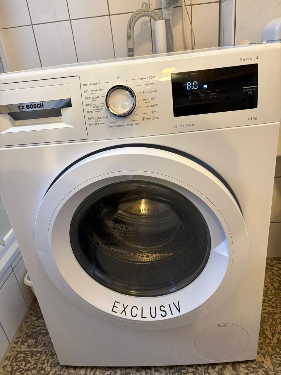 Wasmachine Bosch - nog geen 10 wassen gedraaid!