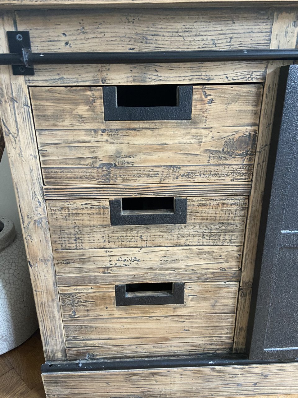 Dressoir Industrial - Old Pine ( van De Pagter M'burg)