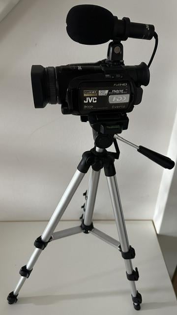 Complete JVC videocamara set