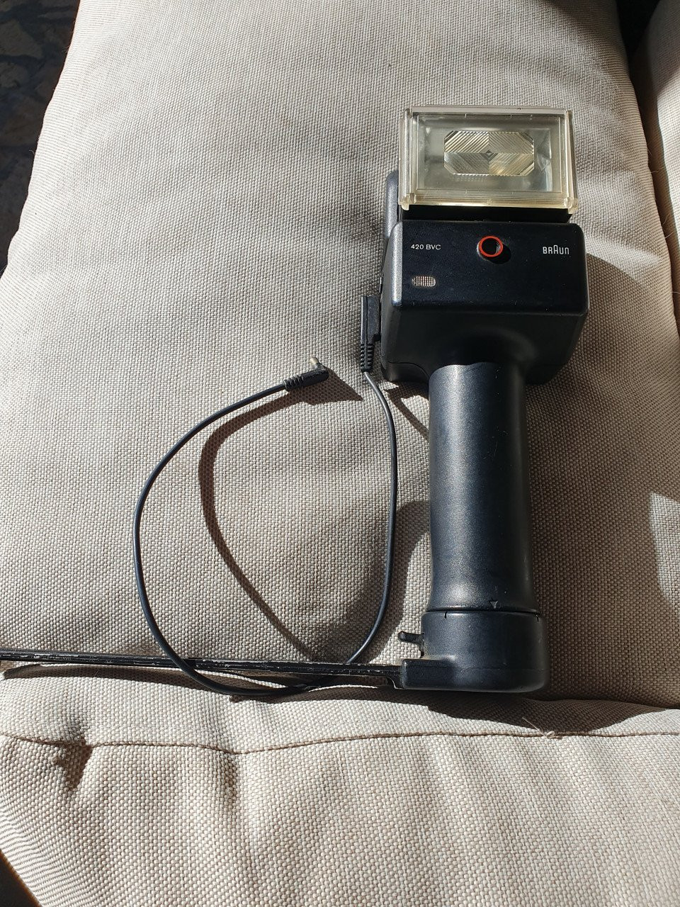 High Class vintage Camera Flitser/ Flash Braun 420 BVC...