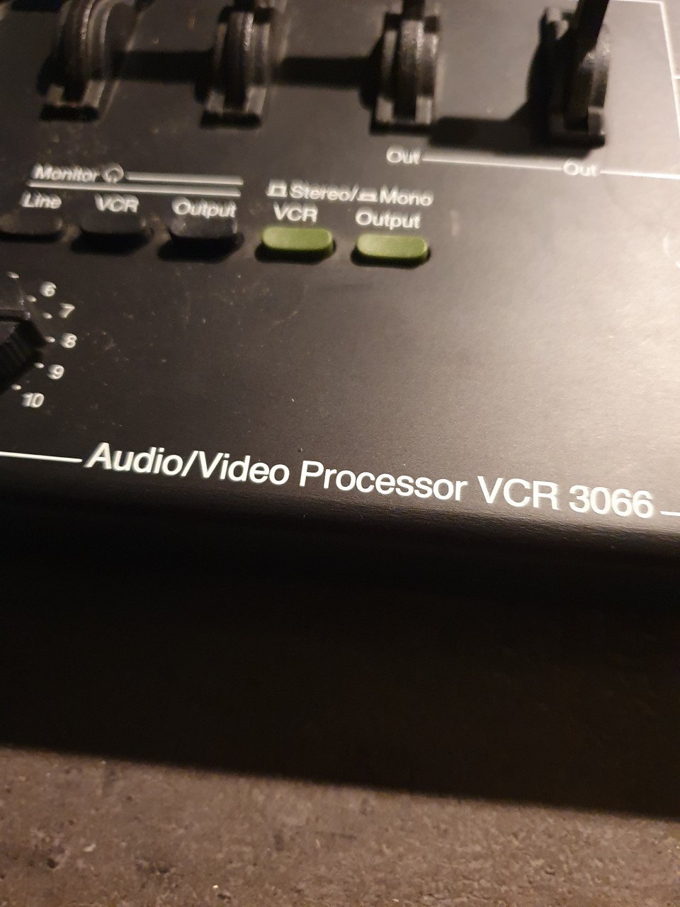 Werkende vintage Vivanco audio/video processor vcr 3066...