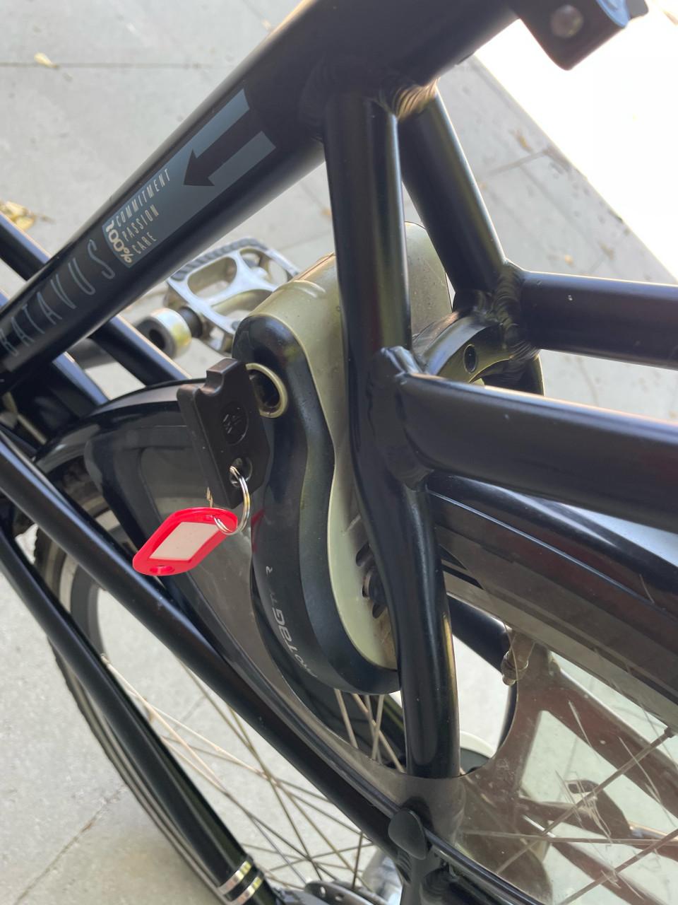 Damesfiets.