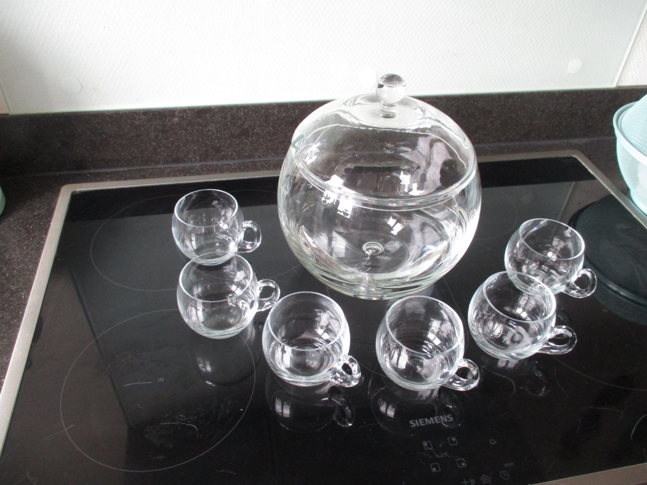 Bowlset met 6 glazen