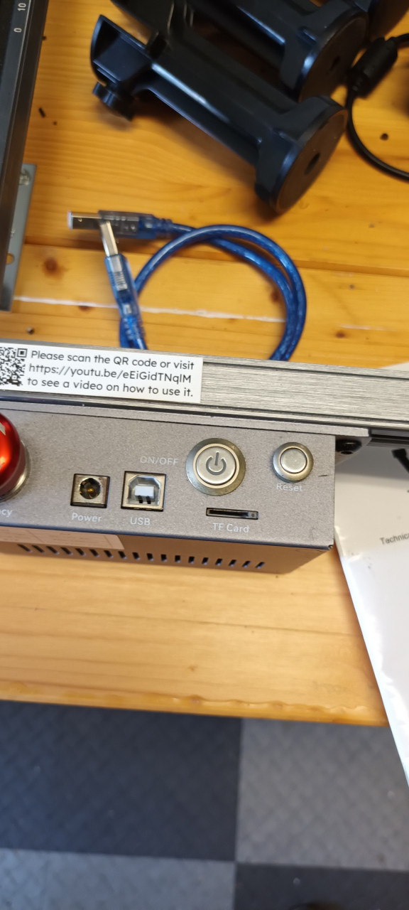 Laser graveer machine