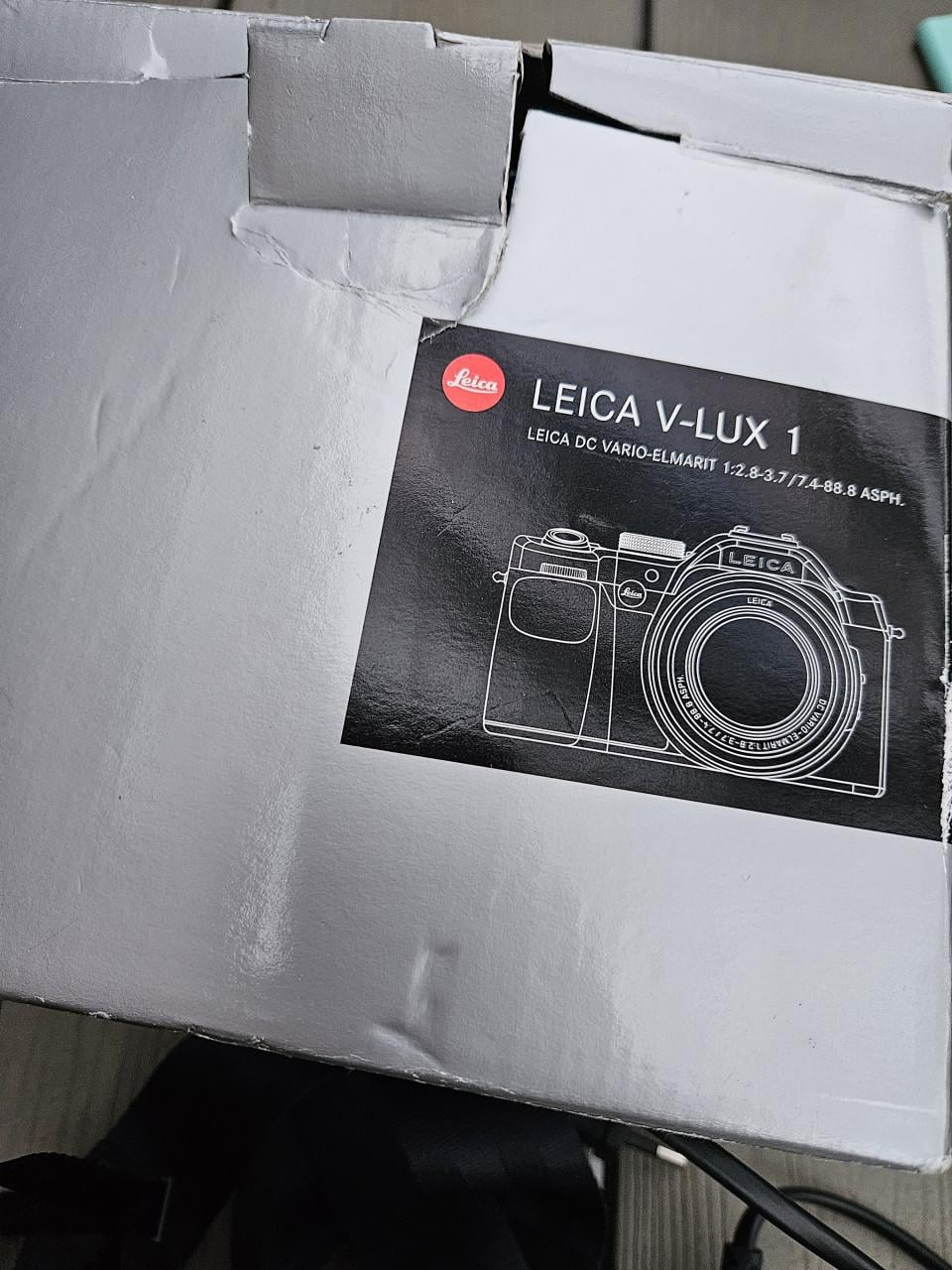 Zgan Leica V-LUX 1 Digitale bridgecamera met Accessoires